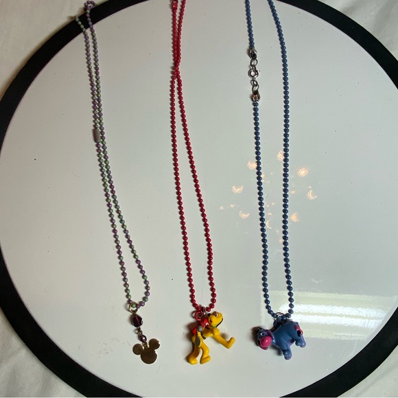 Disney Mickey, Pluto and Eeyore necklaces. - Picture 2 of 5